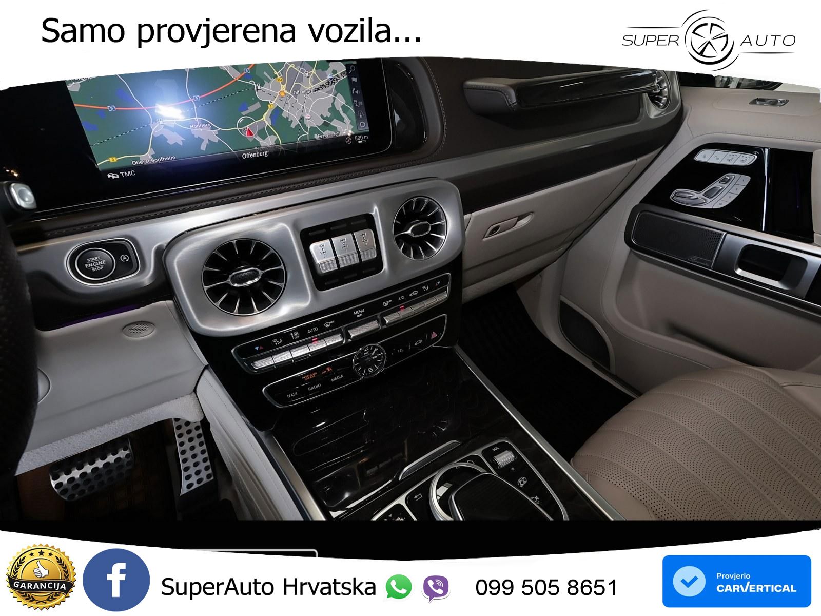 Mercedes AMG G 63 Long V8 (585 KS) 4MATIC 9G-TRONIC AMG SPEEDSHIFT PLUS LED+GR SJED+ACC