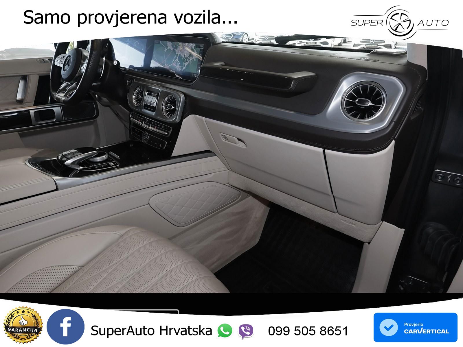 Mercedes AMG G 63 Long V8 (585 KS) 4MATIC 9G-TRONIC AMG SPEEDSHIFT PLUS LED+GR SJED+ACC