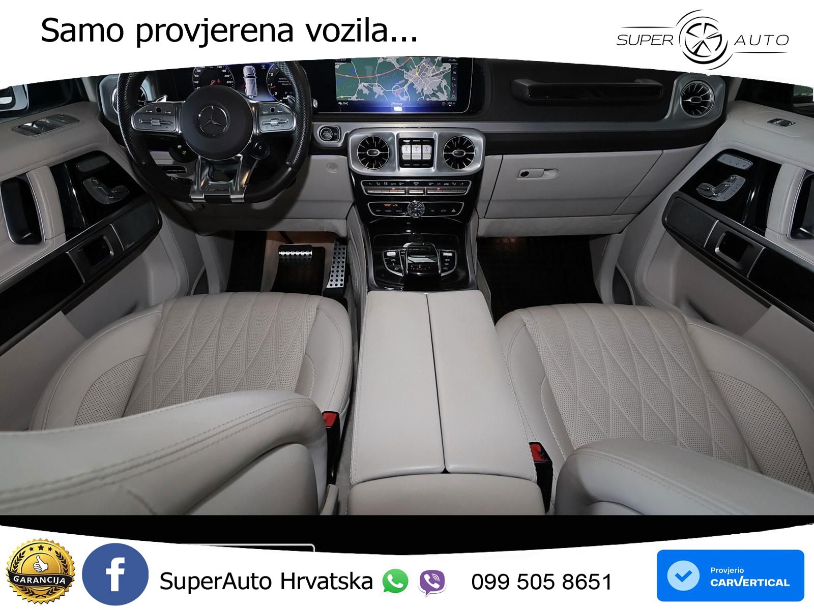 Mercedes AMG G 63 Long V8 (585 KS) 4MATIC 9G-TRONIC AMG SPEEDSHIFT PLUS LED+GR SJED+ACC