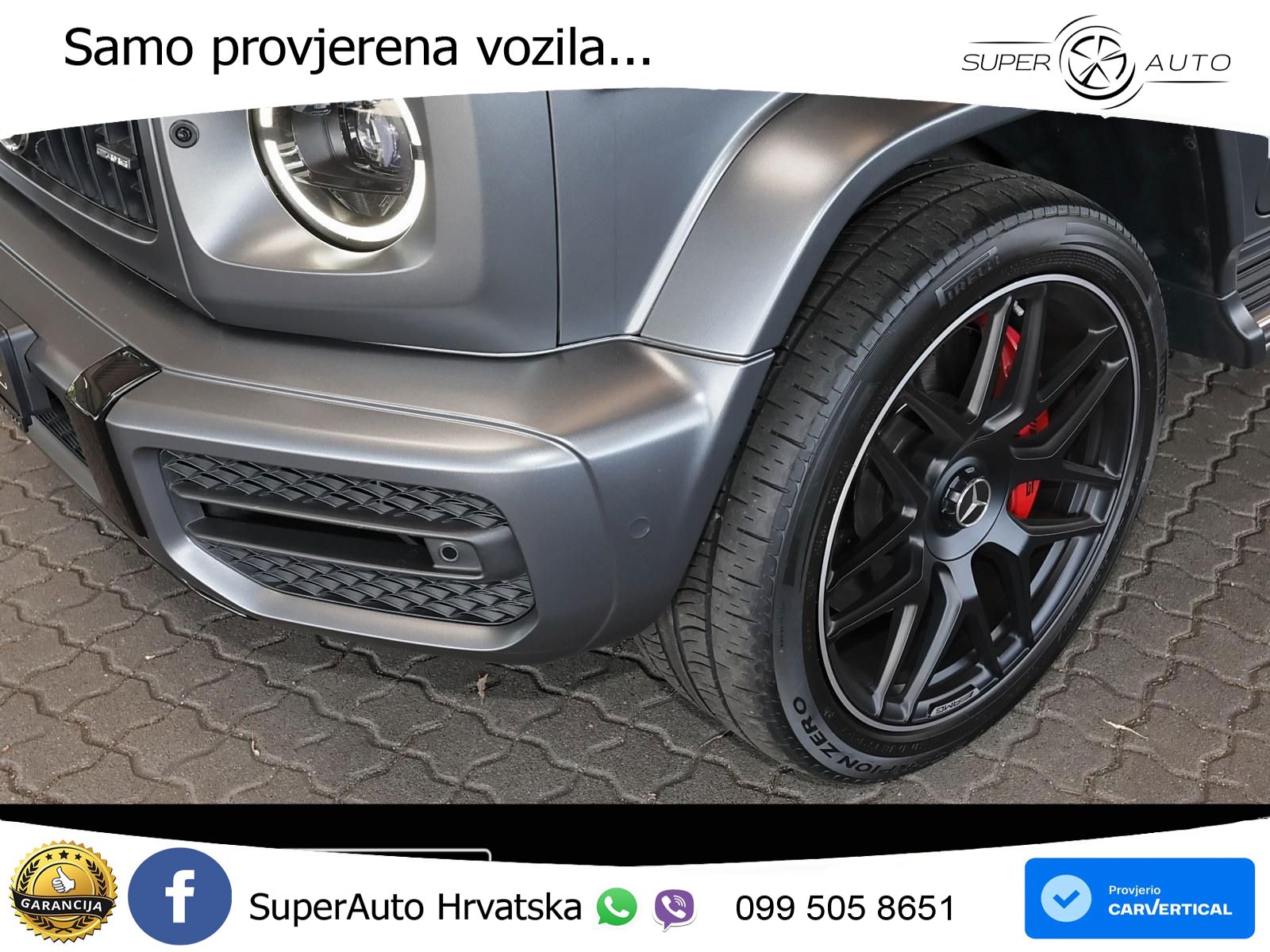 Mercedes AMG G 63 Long V8 (585 KS) 4MATIC 9G-TRONIC AMG SPEEDSHIFT PLUS LED+GR SJED+ACC