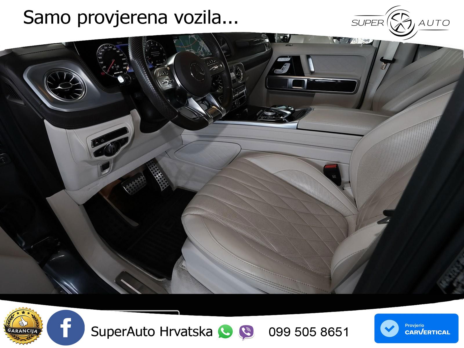 Mercedes AMG G 63 Long V8 (585 KS) 4MATIC 9G-TRONIC AMG SPEEDSHIFT PLUS LED+GR SJED+ACC