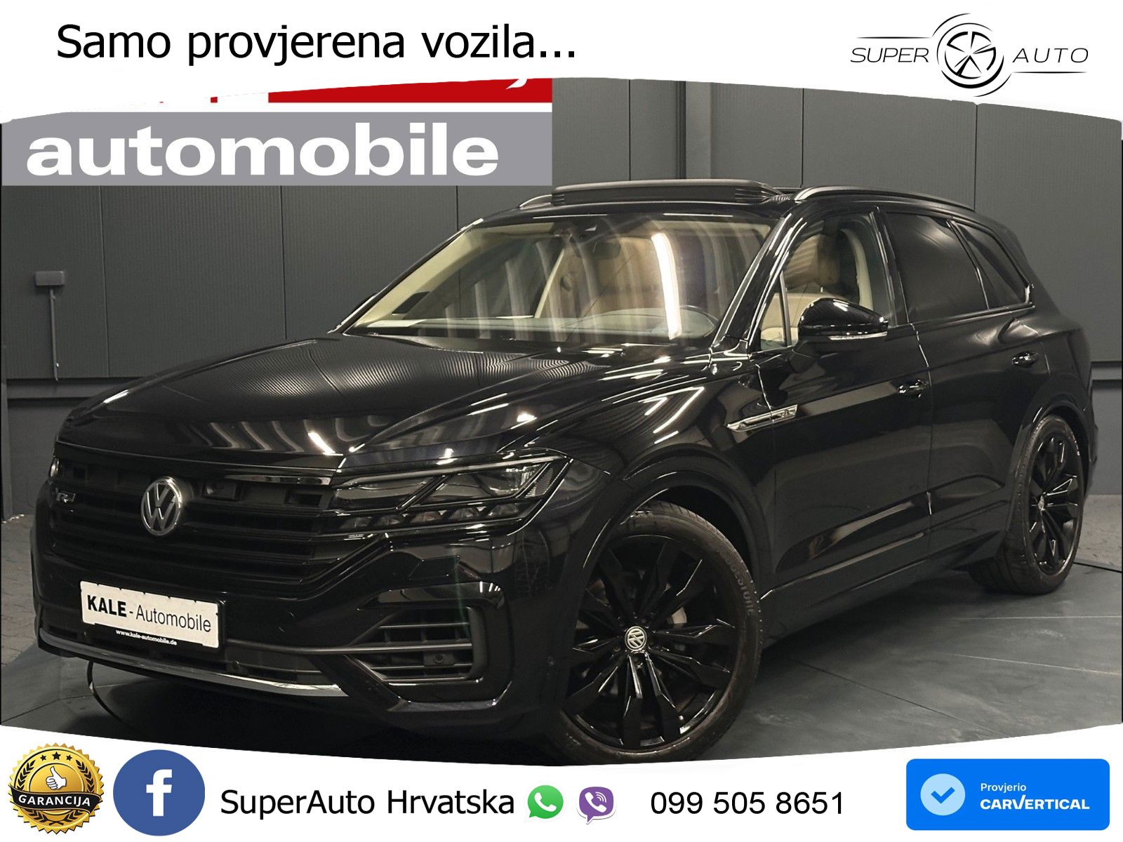 Volkswagen Touareg 3.0 V6 TDI (286 KS) 4MOTION Tiptronic R-Line LED+GR SJED+ACC