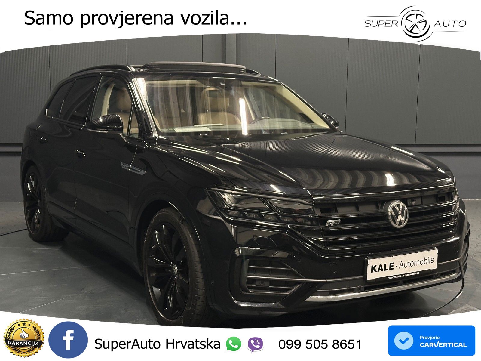 Volkswagen Touareg 3.0 V6 TDI (286 KS) 4MOTION Tiptronic R-Line LED+GR SJED+ACC