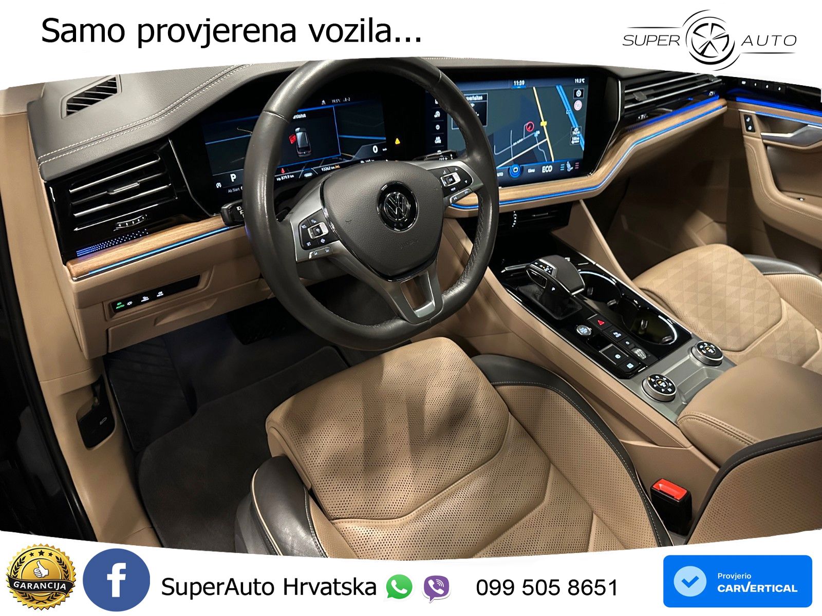 Volkswagen Touareg 3.0 V6 TDI (286 KS) 4MOTION Tiptronic R-Line LED+GR SJED+ACC