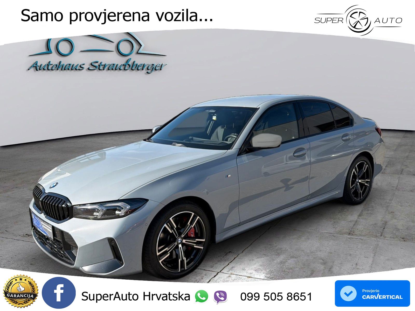 BMW 320d (190 KS) xDrive Steptronic M Sport LED+GR SJED+ACC