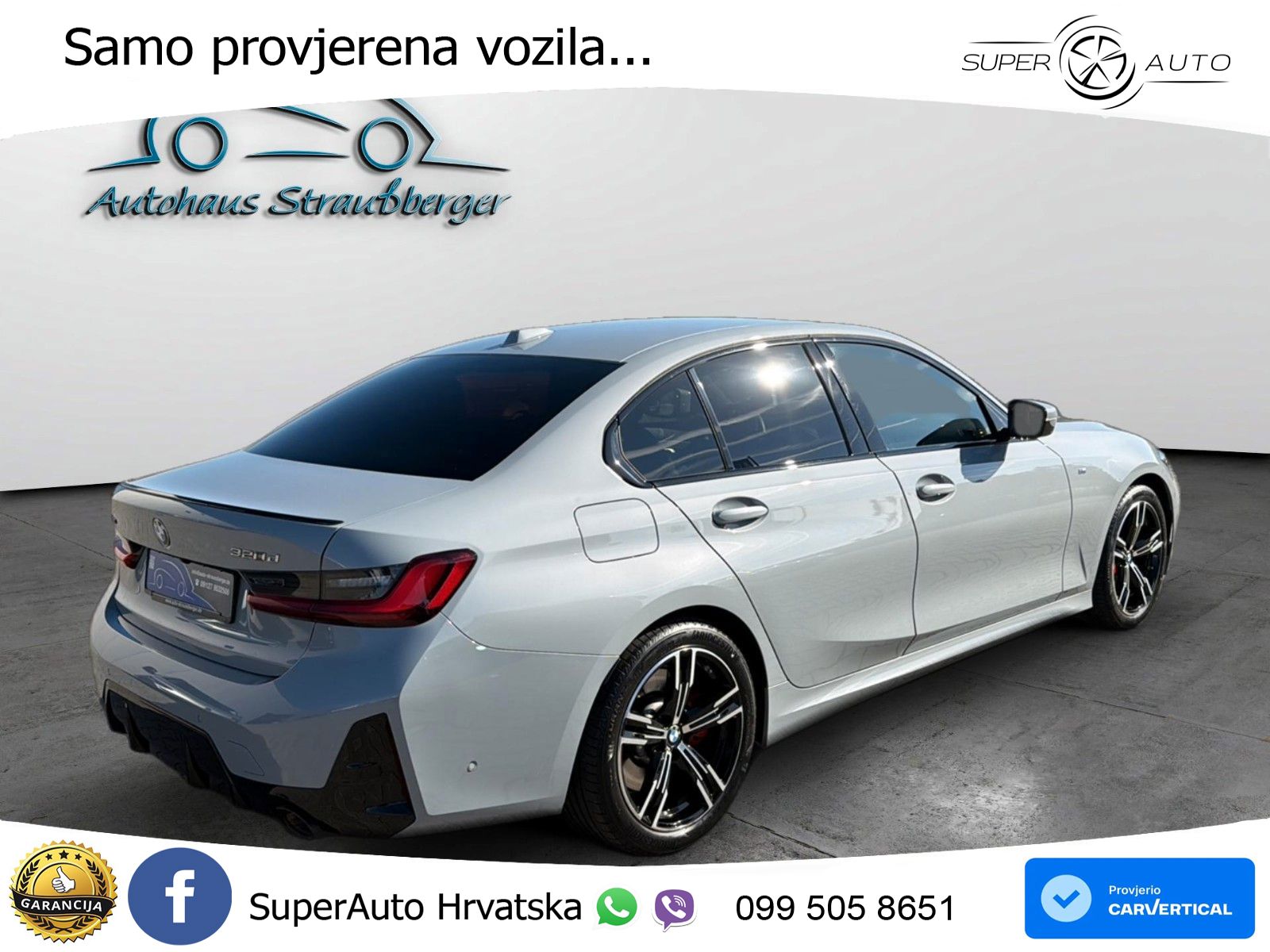 BMW 320d (190 KS) xDrive Steptronic M Sport LED+GR SJED+ACC