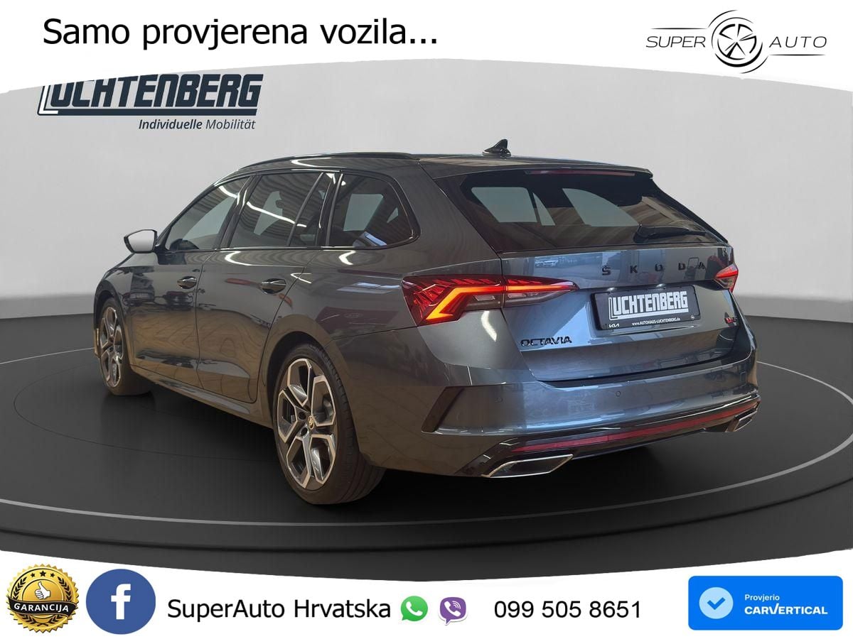 Škoda Octavia Combi RS 2.0 TSI (245 KS) DSG LED+GR SJED+ACC