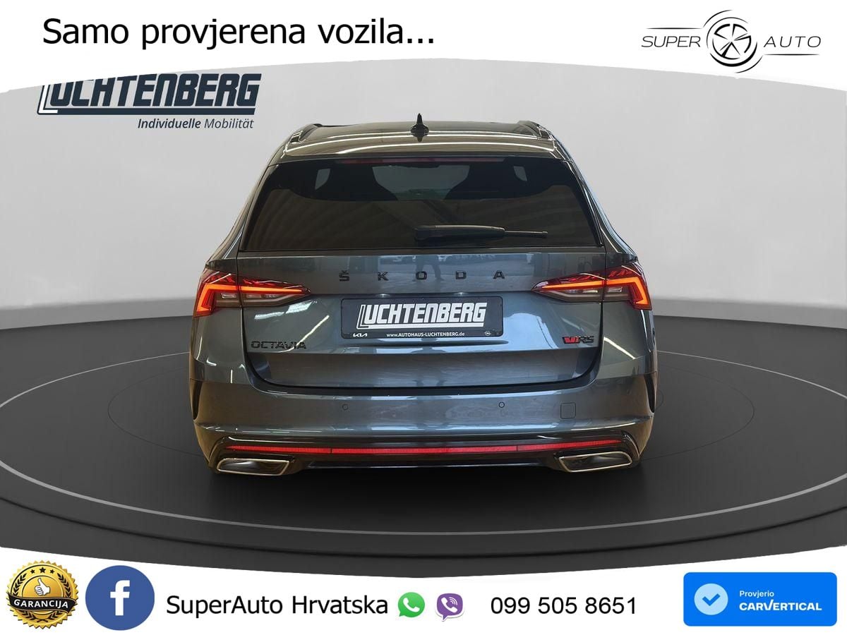 Škoda Octavia Combi RS 2.0 TSI (245 KS) DSG LED+GR SJED+ACC