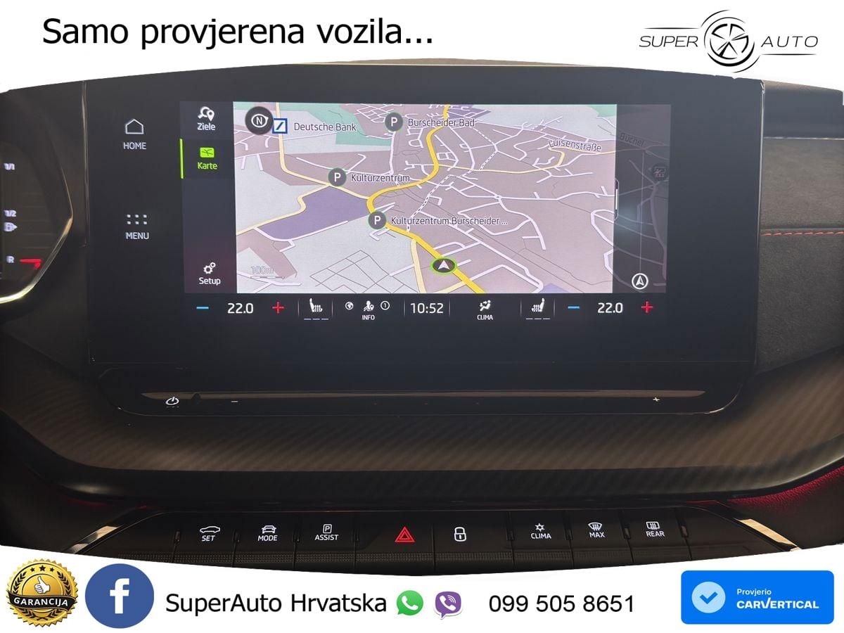 Škoda Octavia Combi RS 2.0 TSI (245 KS) DSG LED+GR SJED+ACC
