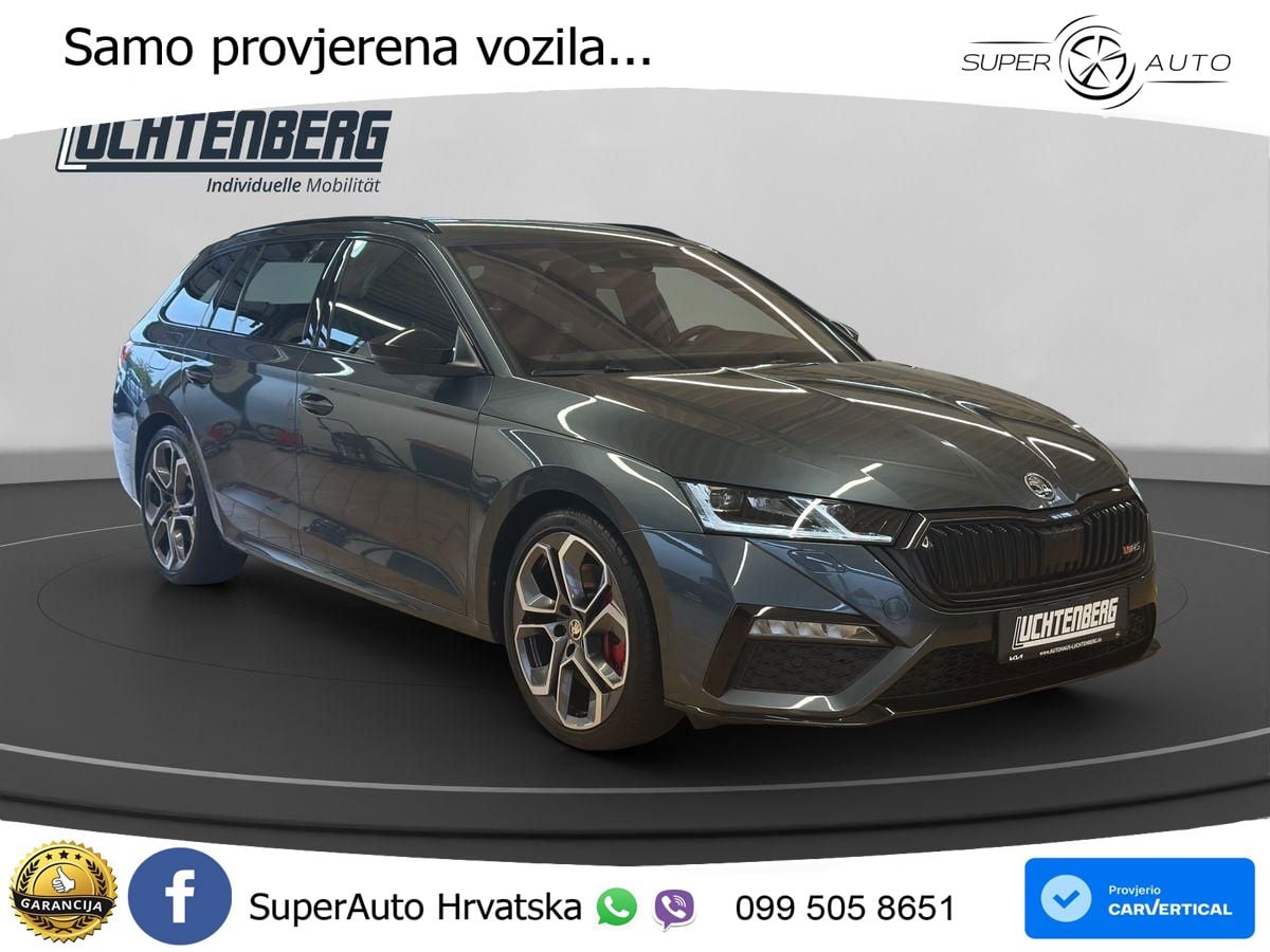 Škoda Octavia Combi RS 2.0 TSI (245 KS) DSG LED+GR SJED+ACC
