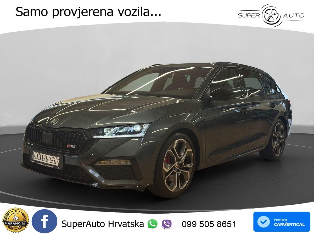 Škoda Octavia Combi RS 2.0 TSI (245 KS) DSG LED+GR SJED+ACC