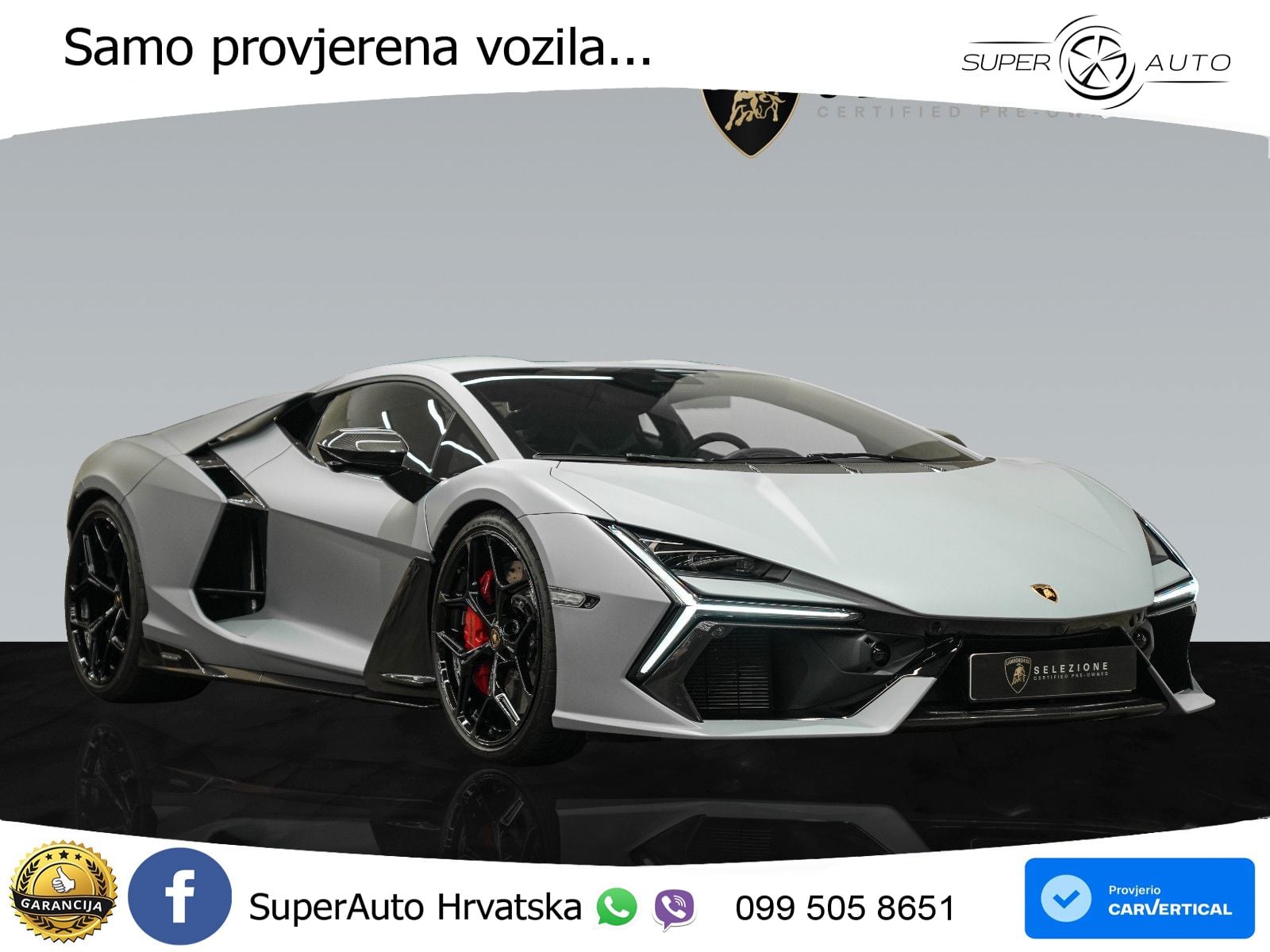 Lamborghini Revuelto 6.5 V12 (1015 KS) 4WD DCT LED+GR SJED+ACC