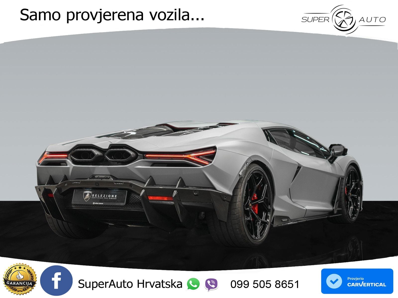 Lamborghini Revuelto 6.5 V12 (1015 KS) 4WD DCT LED+GR SJED+ACC