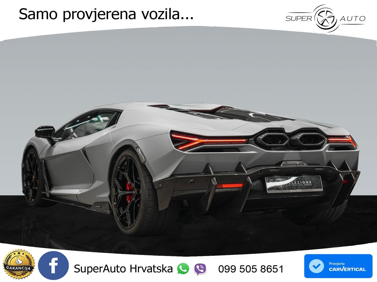 Lamborghini Revuelto 6.5 V12 (1015 KS) 4WD DCT LED+GR SJED+ACC