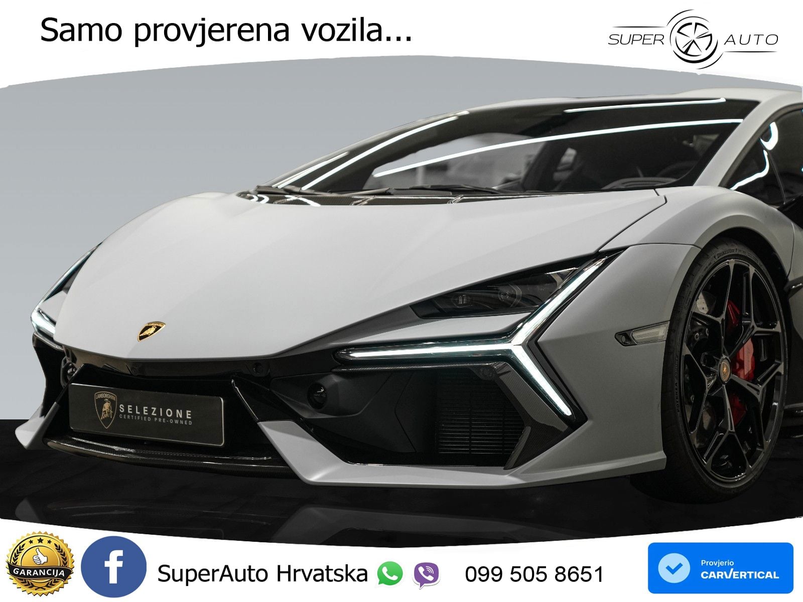 Lamborghini Revuelto 6.5 V12 (1015 KS) 4WD DCT LED+GR SJED+ACC