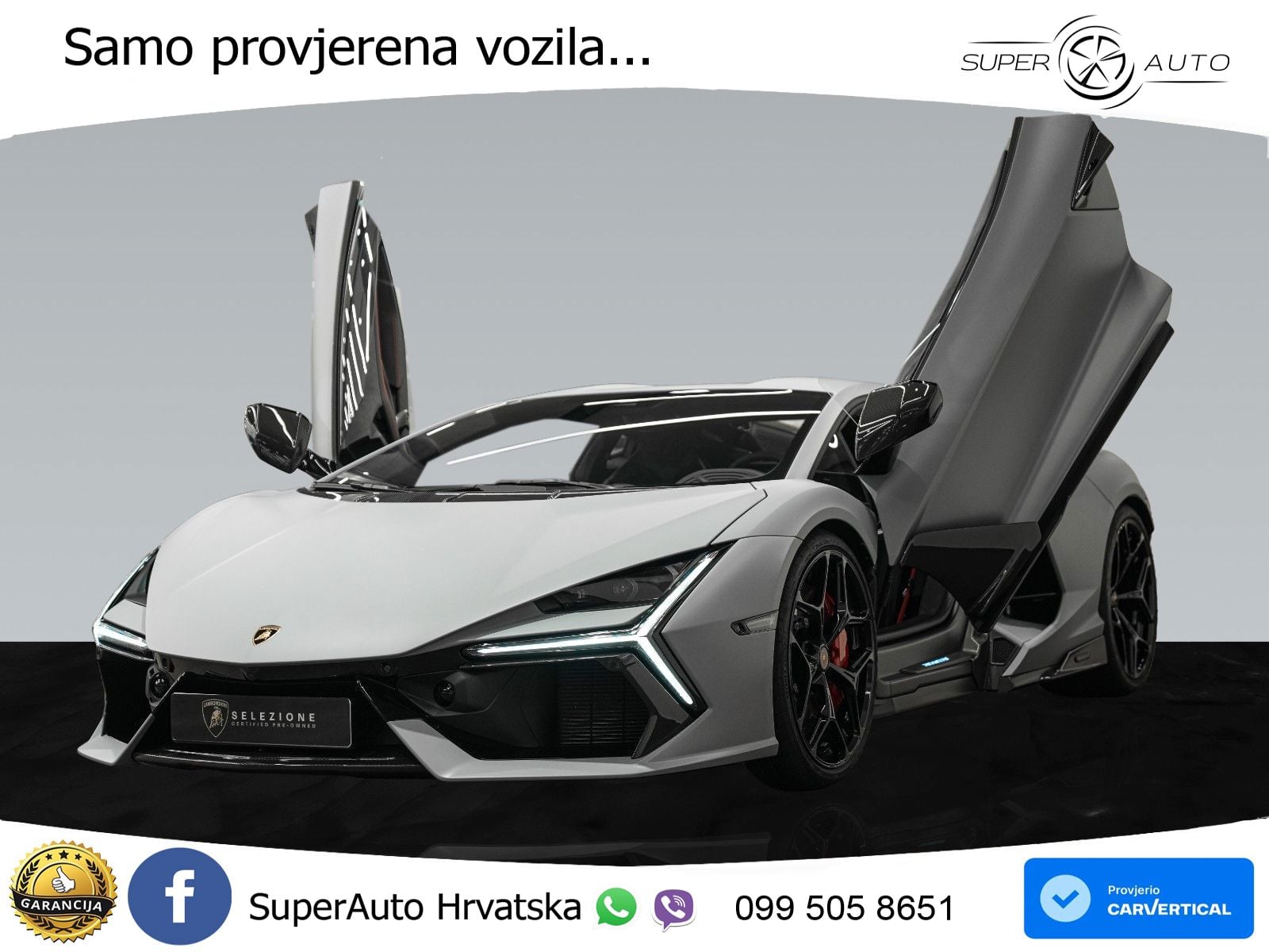Lamborghini Revuelto 6.5 V12 (1015 KS) 4WD DCT LED+GR SJED+ACC