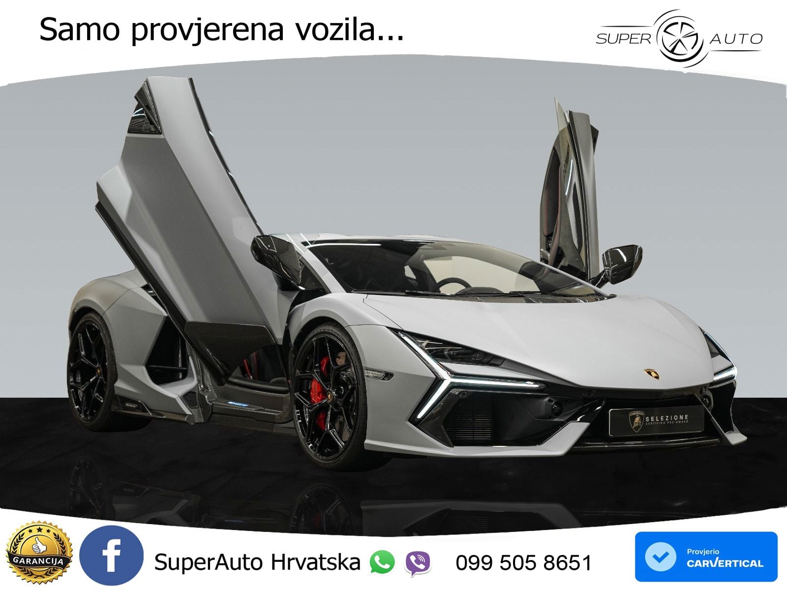Lamborghini Revuelto 6.5 V12 (1015 KS) 4WD DCT LED+GR SJED+ACC
