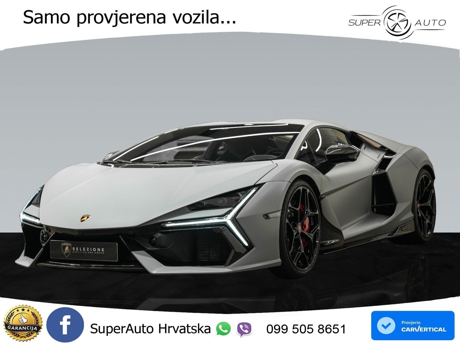 Lamborghini Revuelto 6.5 V12 (1015 KS) 4WD DCT LED+GR SJED+ACC