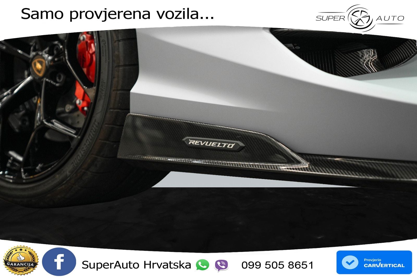 Lamborghini Revuelto 6.5 V12 (1015 KS) 4WD DCT LED+GR SJED+ACC