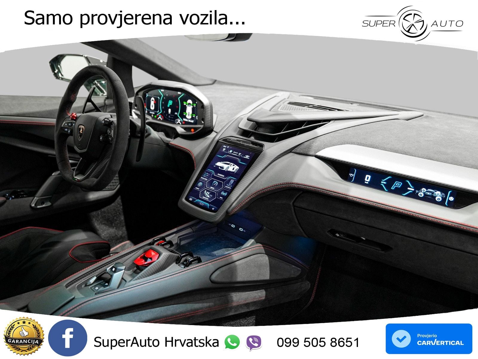 Lamborghini Revuelto 6.5 V12 (1015 KS) 4WD DCT LED+GR SJED+ACC