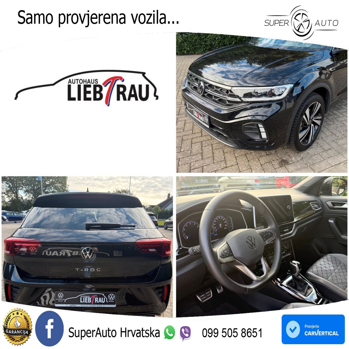 Volkswagen T-Roc 1.5 TSI (150 KS) DSG LED+GR SJED+ACC