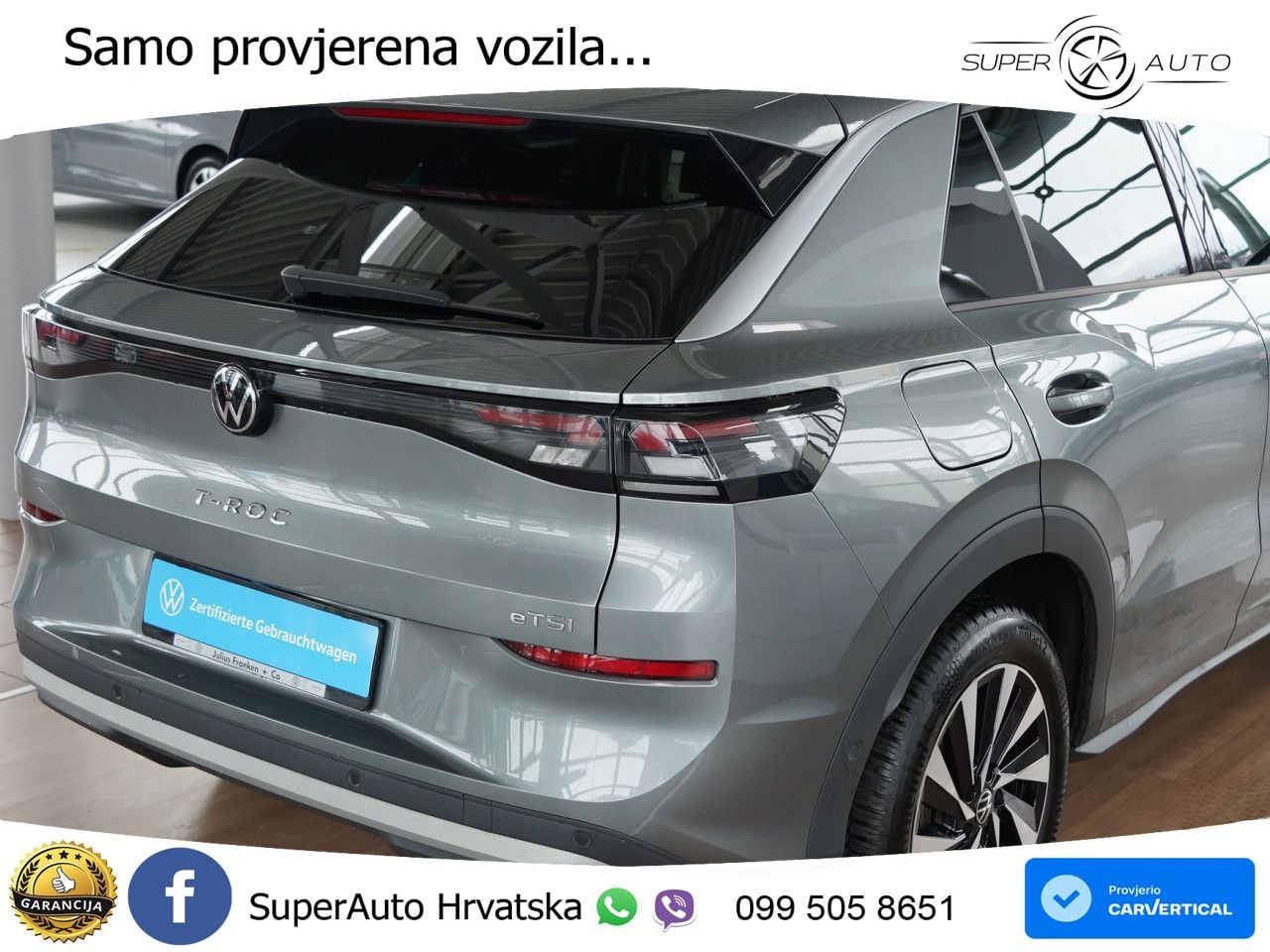 Volkswagen T-Roc 1.5 eTSI (116 KS)  DSG LED+GR SJED+ACC