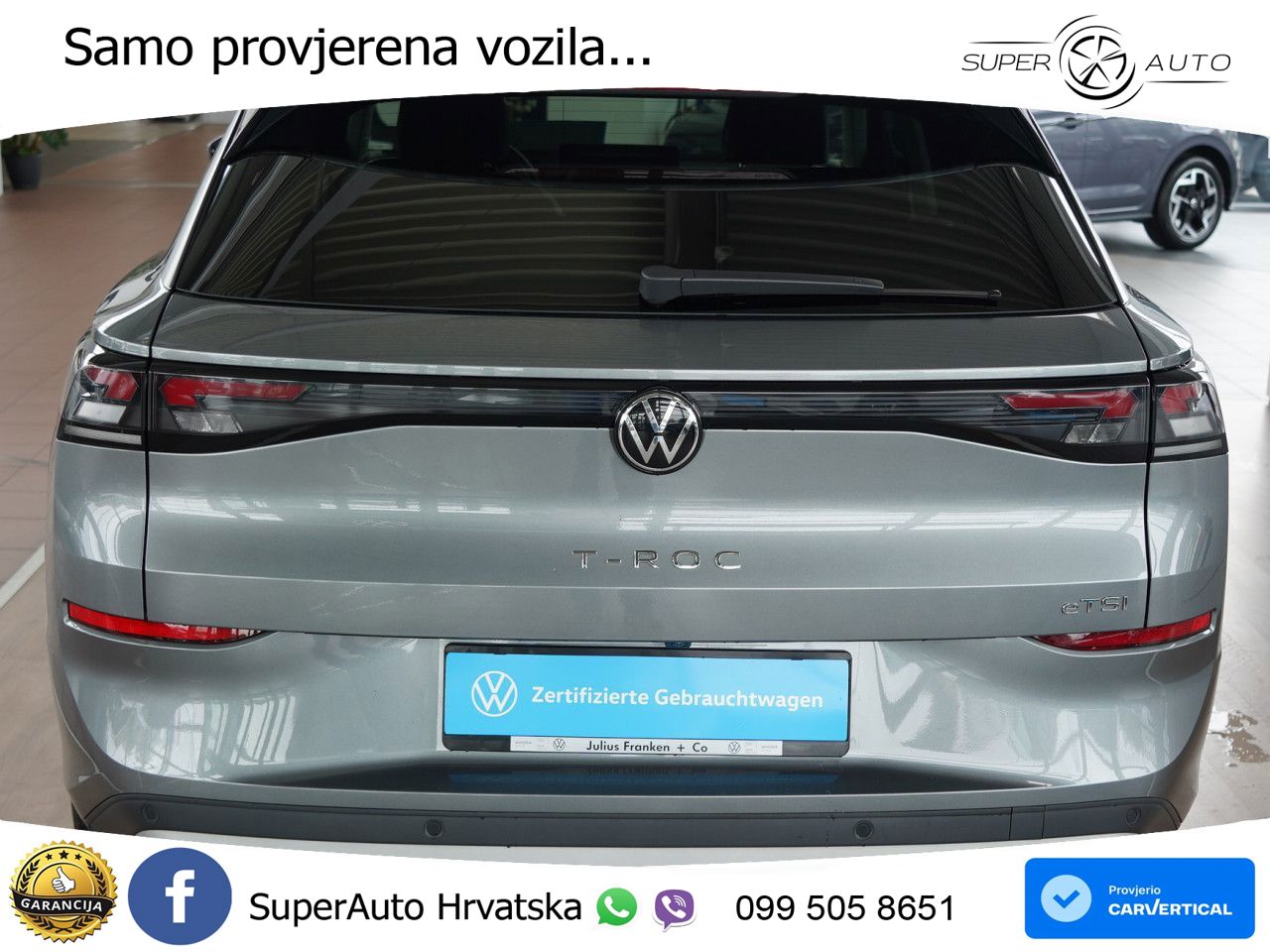 Volkswagen T-Roc 1.5 eTSI (116 KS)  DSG LED+GR SJED+ACC