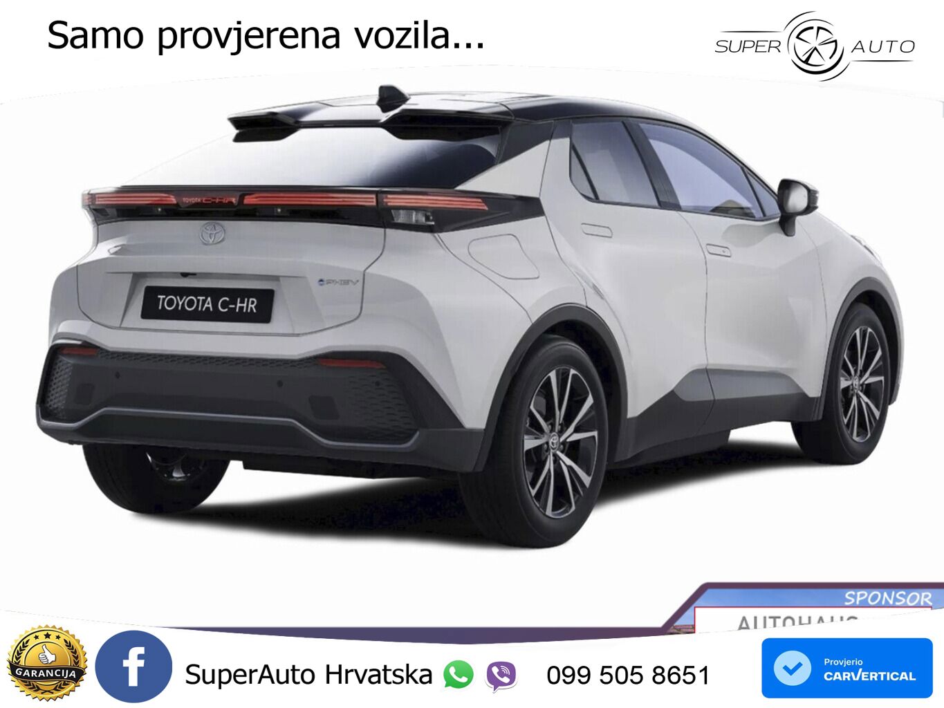 Toyota C-HR 2.0 (223 KS) PHEV e-CVT Teamplayer LED+GR SJED+ACC