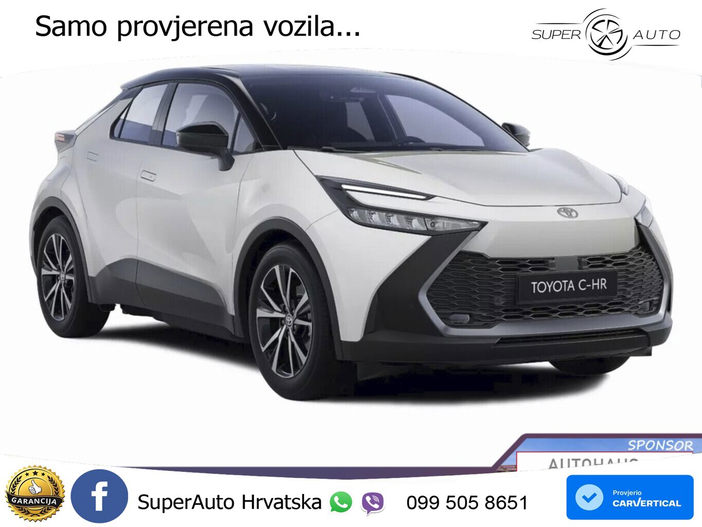 Toyota C-HR 2.0 (223 KS) PHEV e-CVT Teamplayer LED+GR SJED+ACC