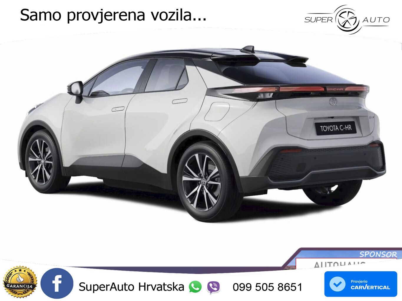 Toyota C-HR 2.0 (223 KS) PHEV e-CVT Teamplayer LED+GR SJED+ACC
