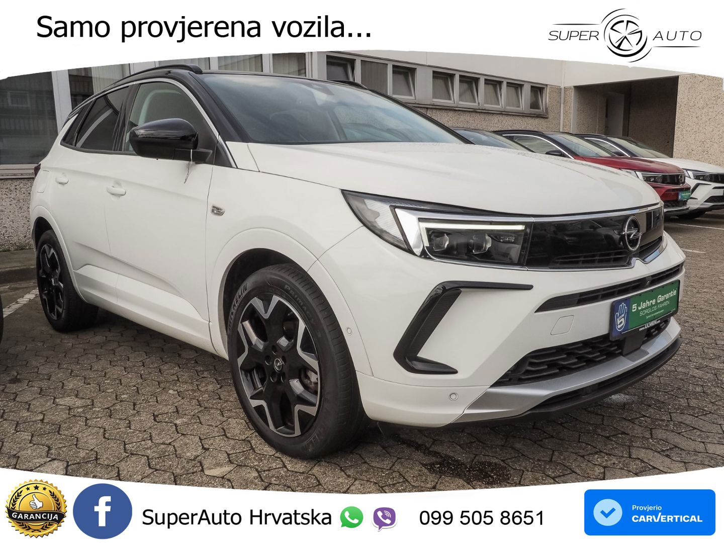 Opel Grandland 1.2i Turbo (130 KS) Automatic Elegance LED+GR SJED+ACC