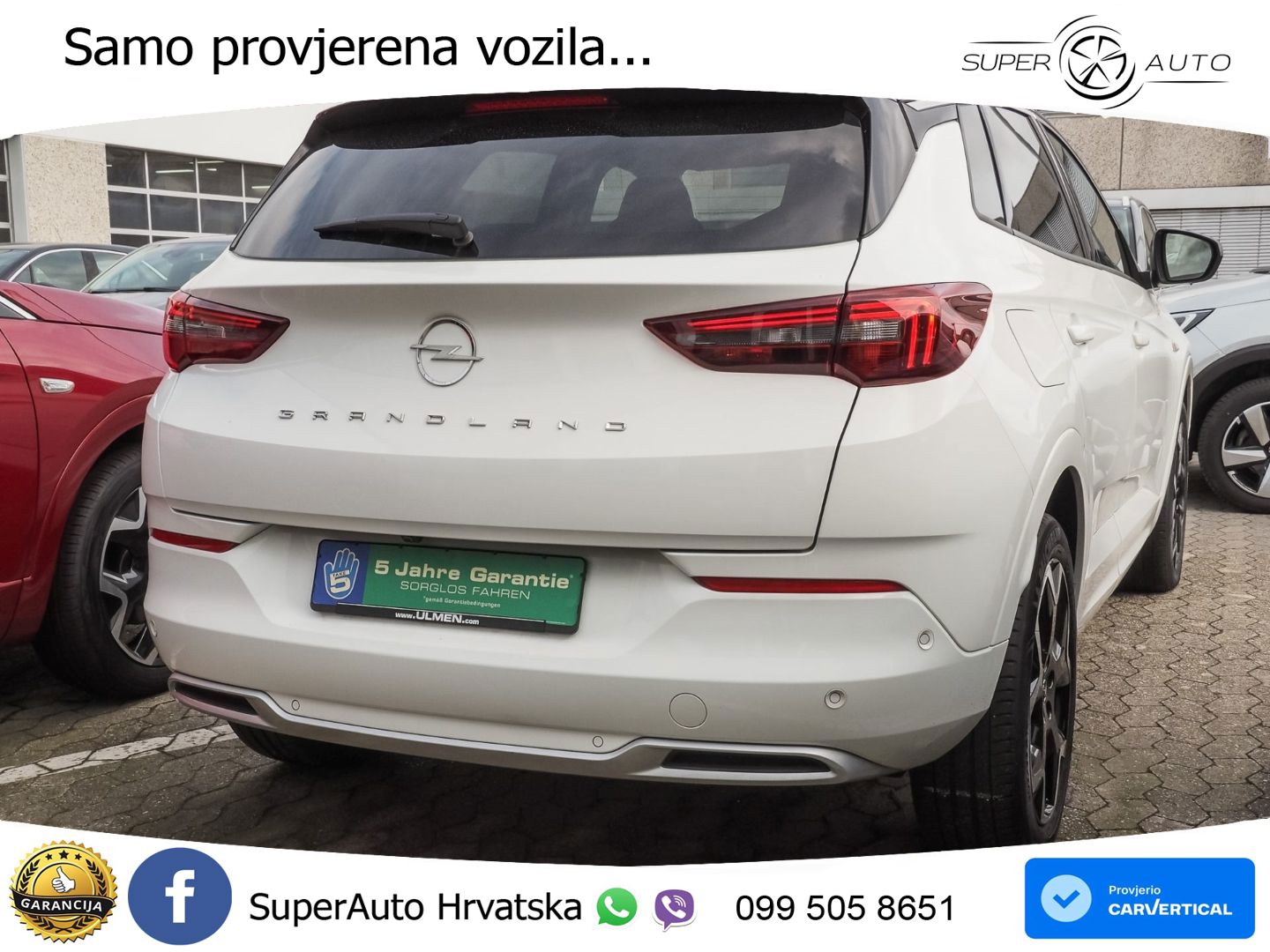 Opel Grandland 1.2i Turbo (130 KS) Automatic Elegance LED+GR SJED+ACC