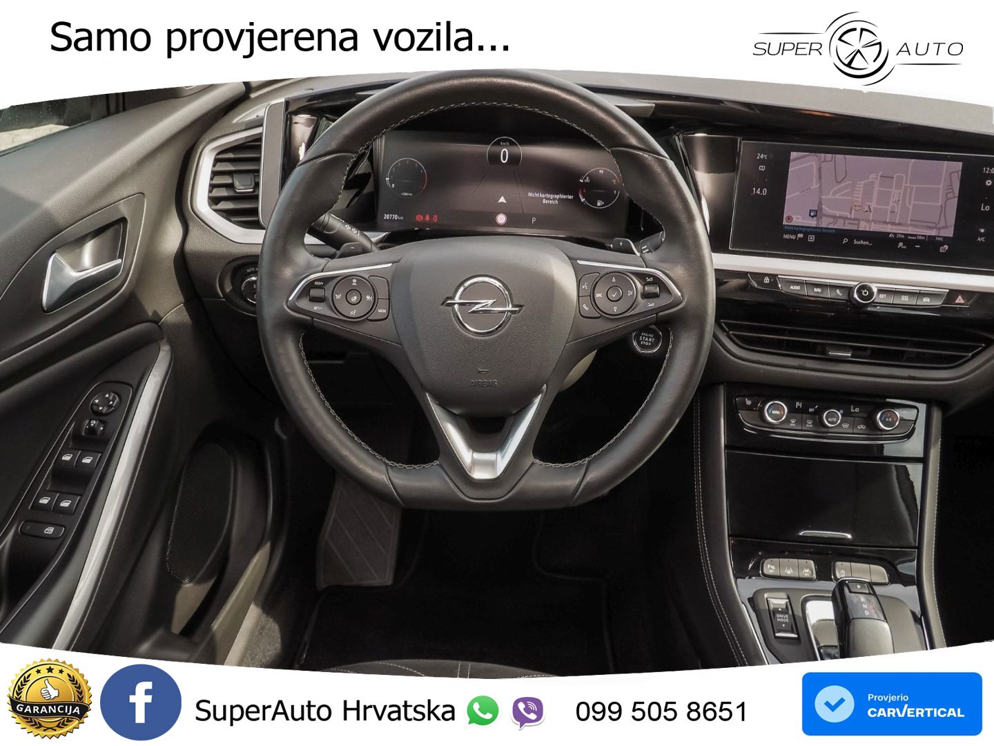 Opel Grandland 1.2i Turbo (130 KS) Automatic Elegance LED+GR SJED+ACC