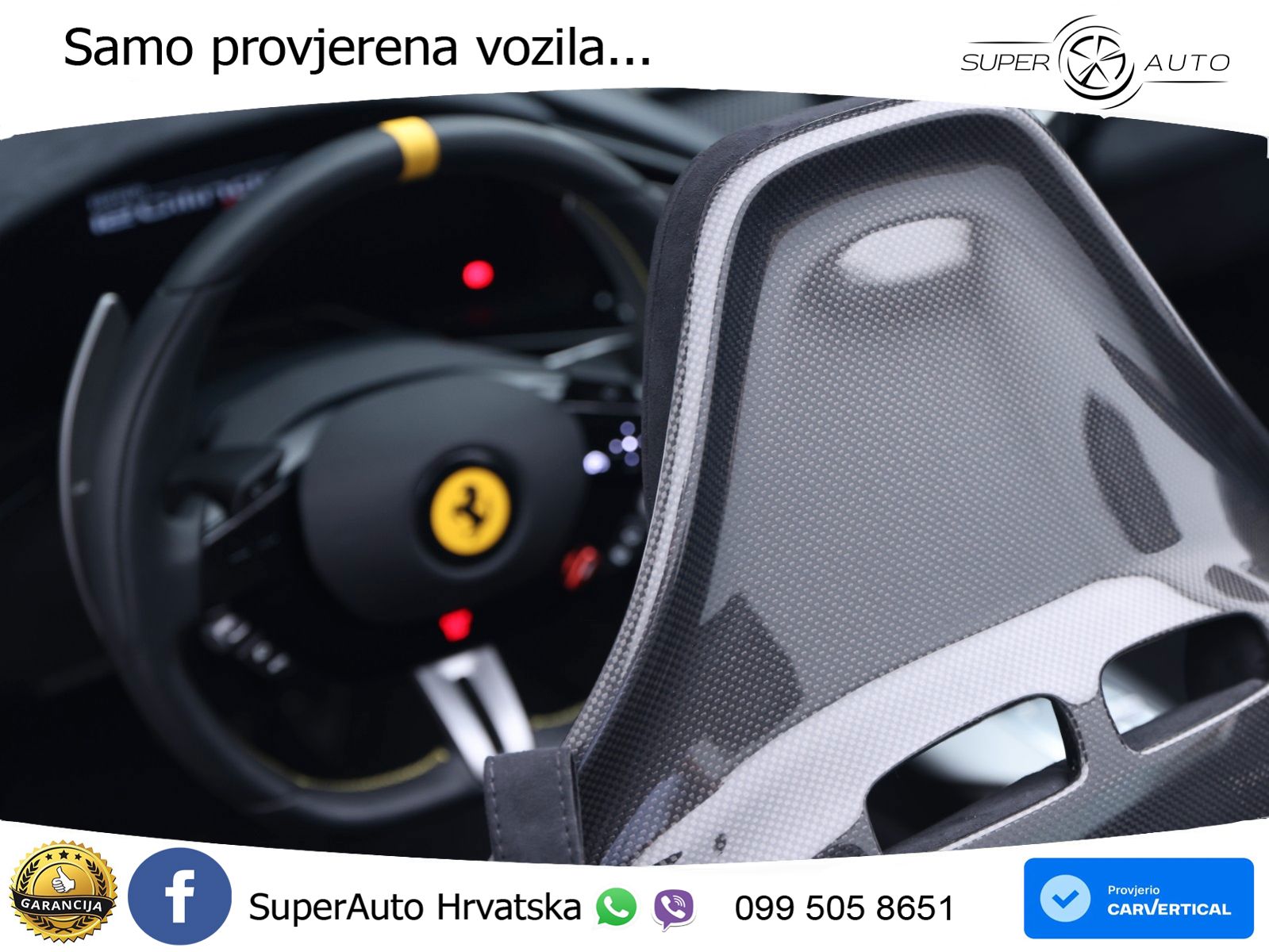 Ferrari 12Cilindri Spider 6.5 V12 (830 KS) F1 DCT MATRIX+GR SJED+KAM