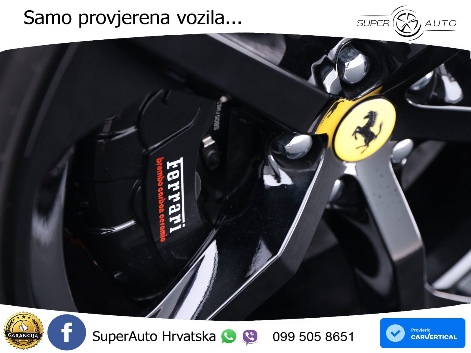 Ferrari 12Cilindri Spider 6.5 V12 (830 KS) F1 DCT MATRIX+GR SJED+KAM
