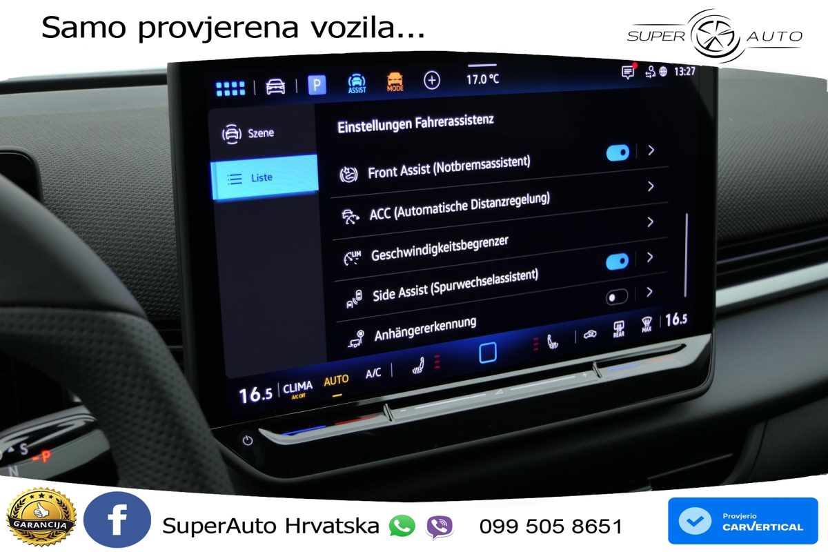 Volkswagen T-Roc 1.5 eTSI (150 KS)  DSG R-Line LED+GR SJED+ACC