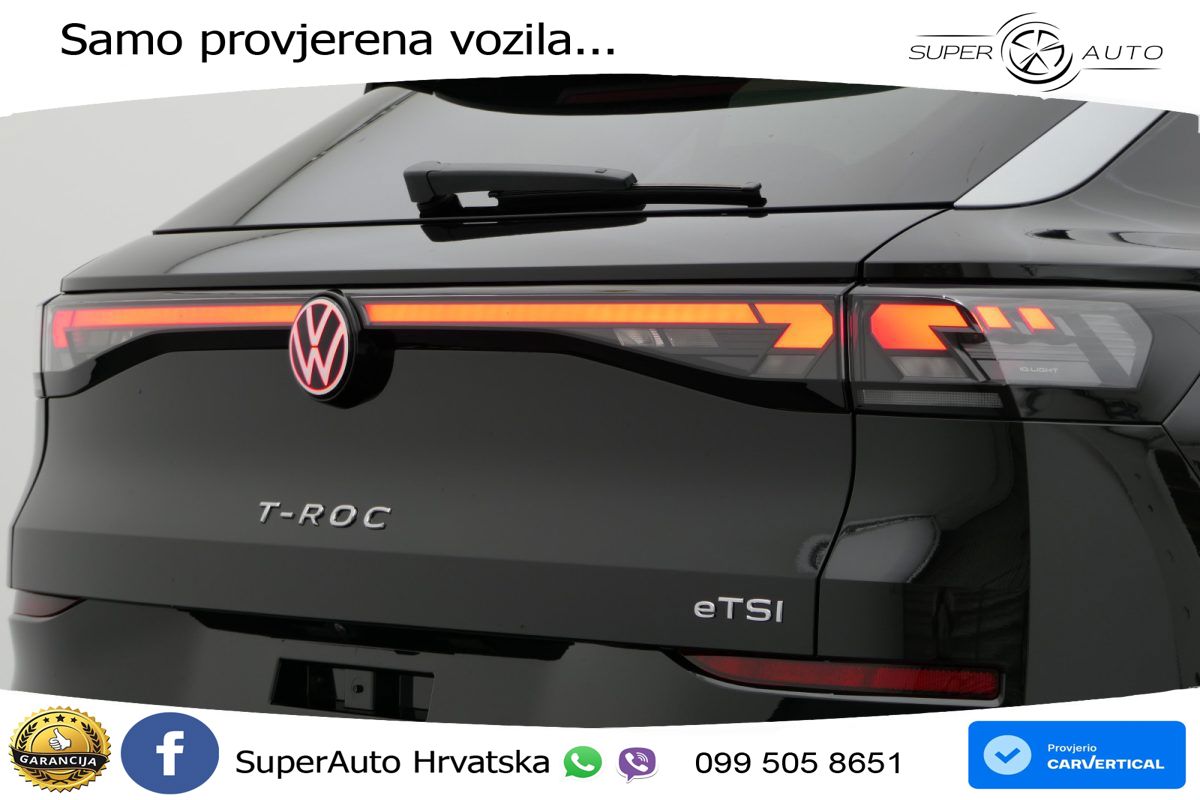 Volkswagen T-Roc 1.5 eTSI (150 KS)  DSG R-Line LED+GR SJED+ACC