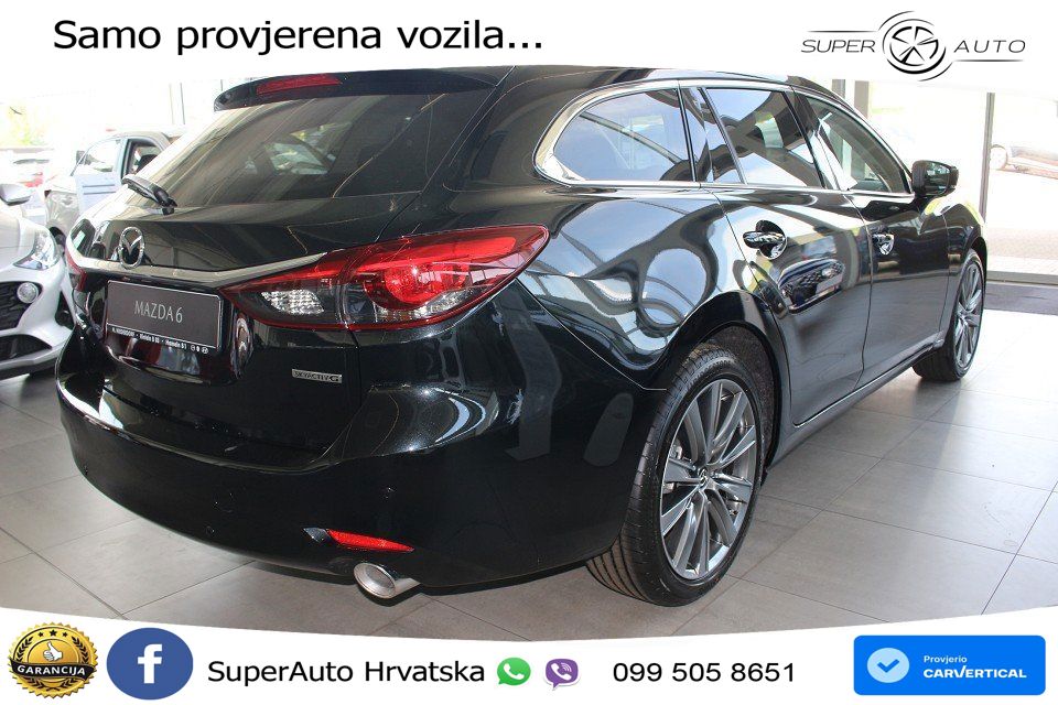 Mazda 6 Sport Combi 2.5 SKYACTIV-G (194 KS) SKYACTIV-Drive LED+ACC