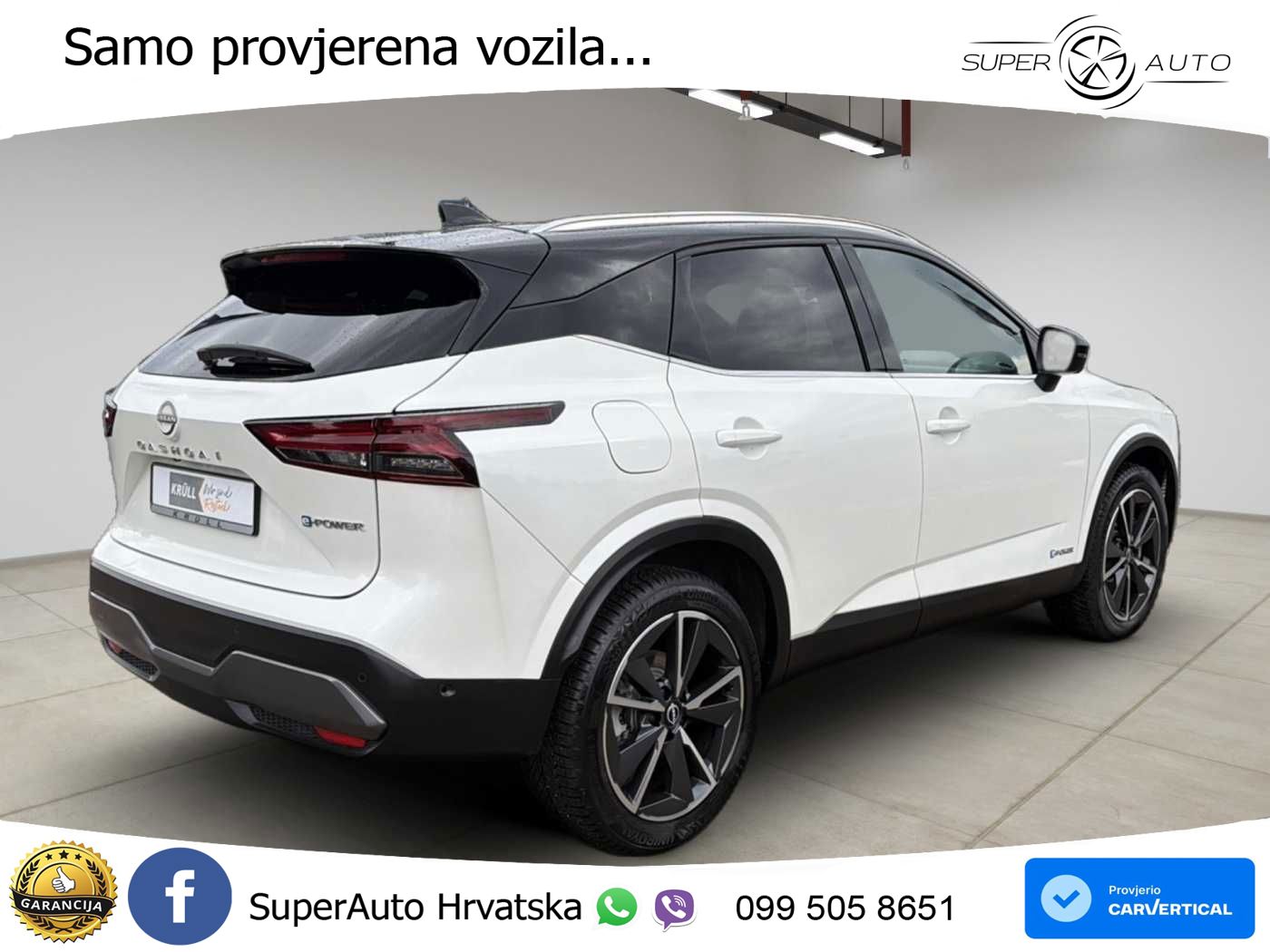Nissan Qashqai e-POWER 1.5 VC-T (190 KS) Automatic Tekna LED+GR SJED+ACC