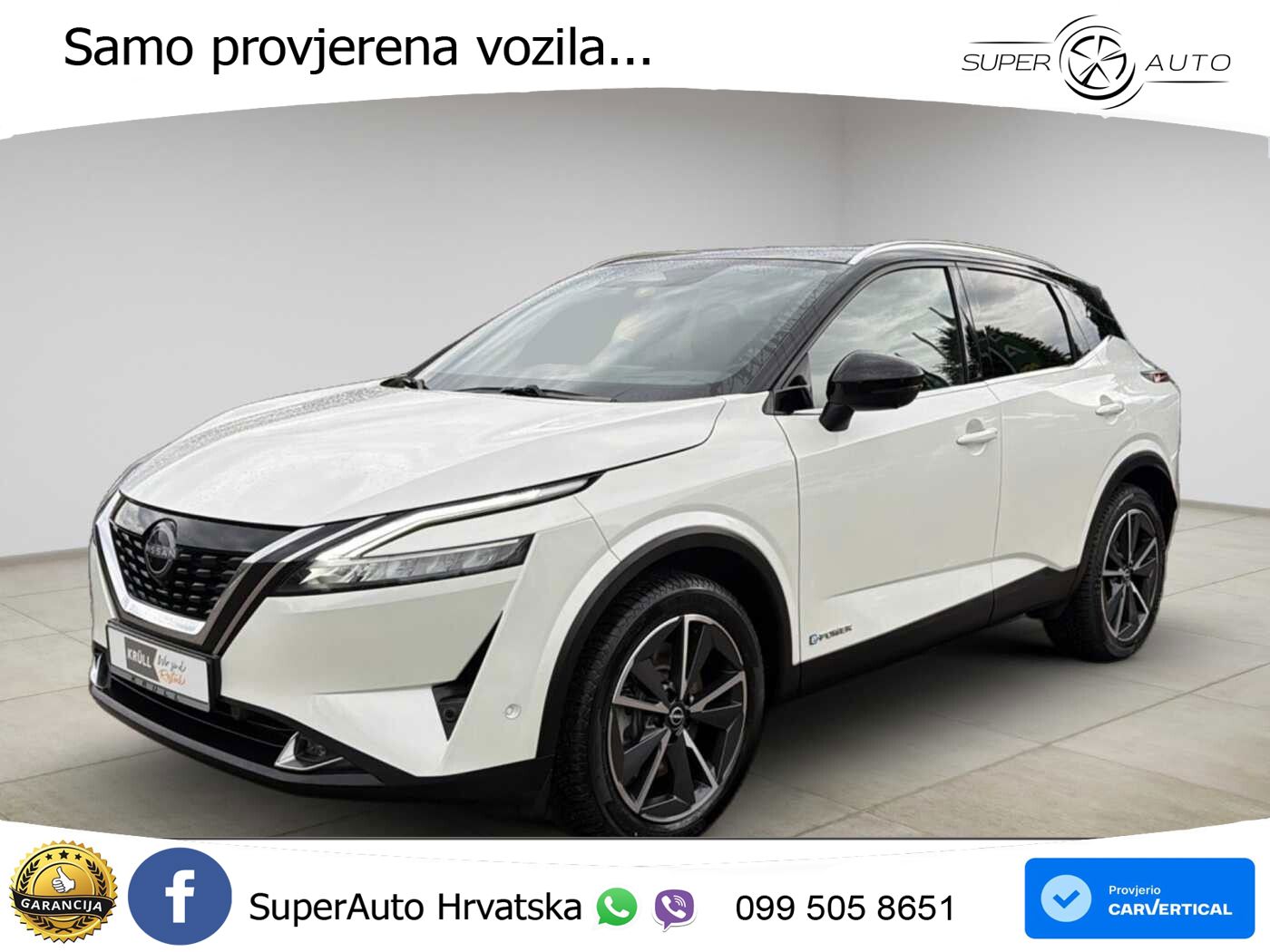 Nissan Qashqai e-POWER 1.5 VC-T (190 KS) Automatic Tekna LED+GR SJED+ACC