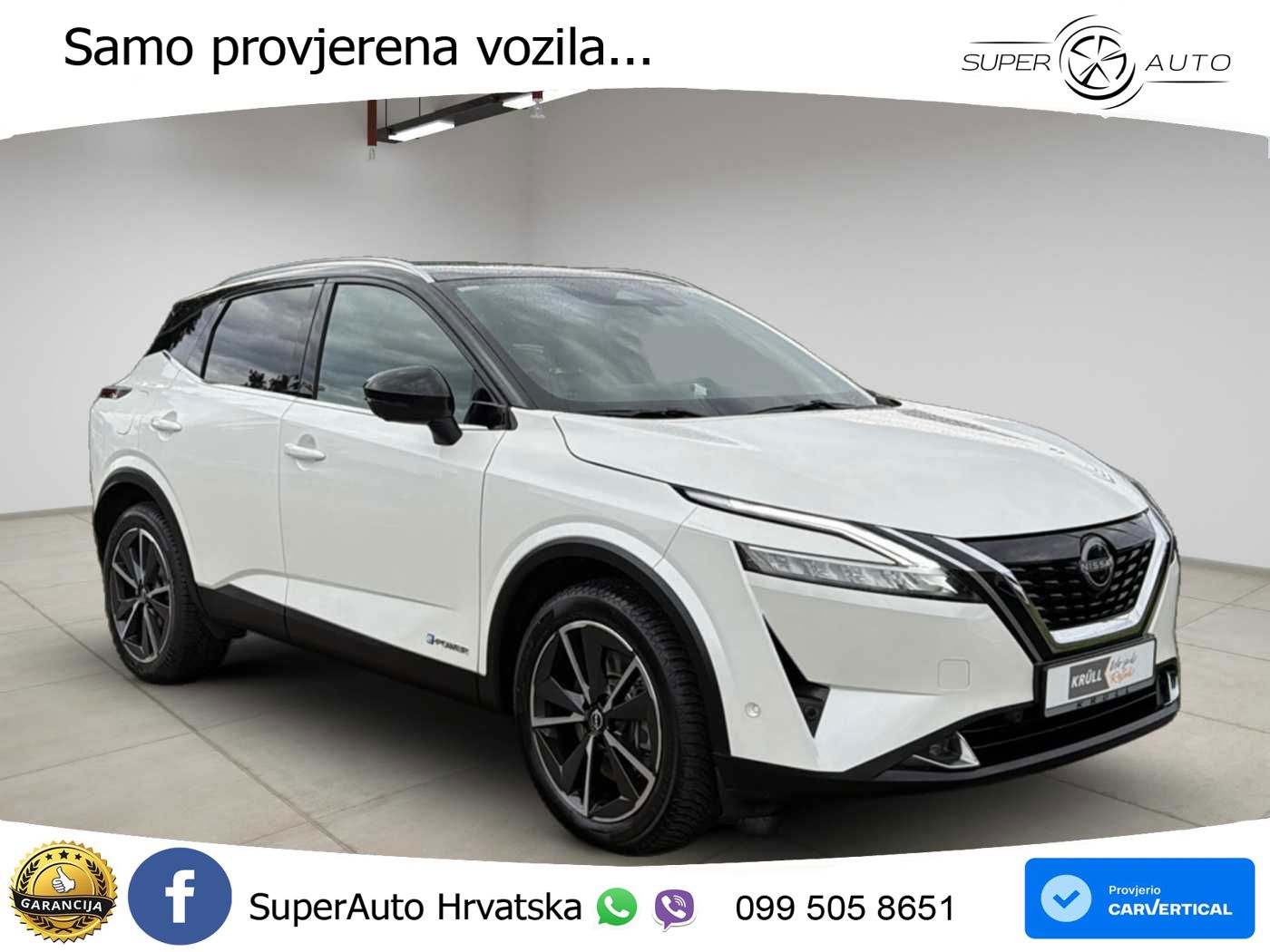Nissan Qashqai e-POWER 1.5 VC-T (190 KS) Automatic Tekna LED+GR SJED+ACC