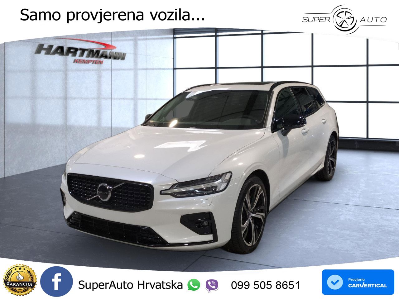 Volvo V60 2.0 B4 Diesel Geartronic LED+GR SJED+ACC