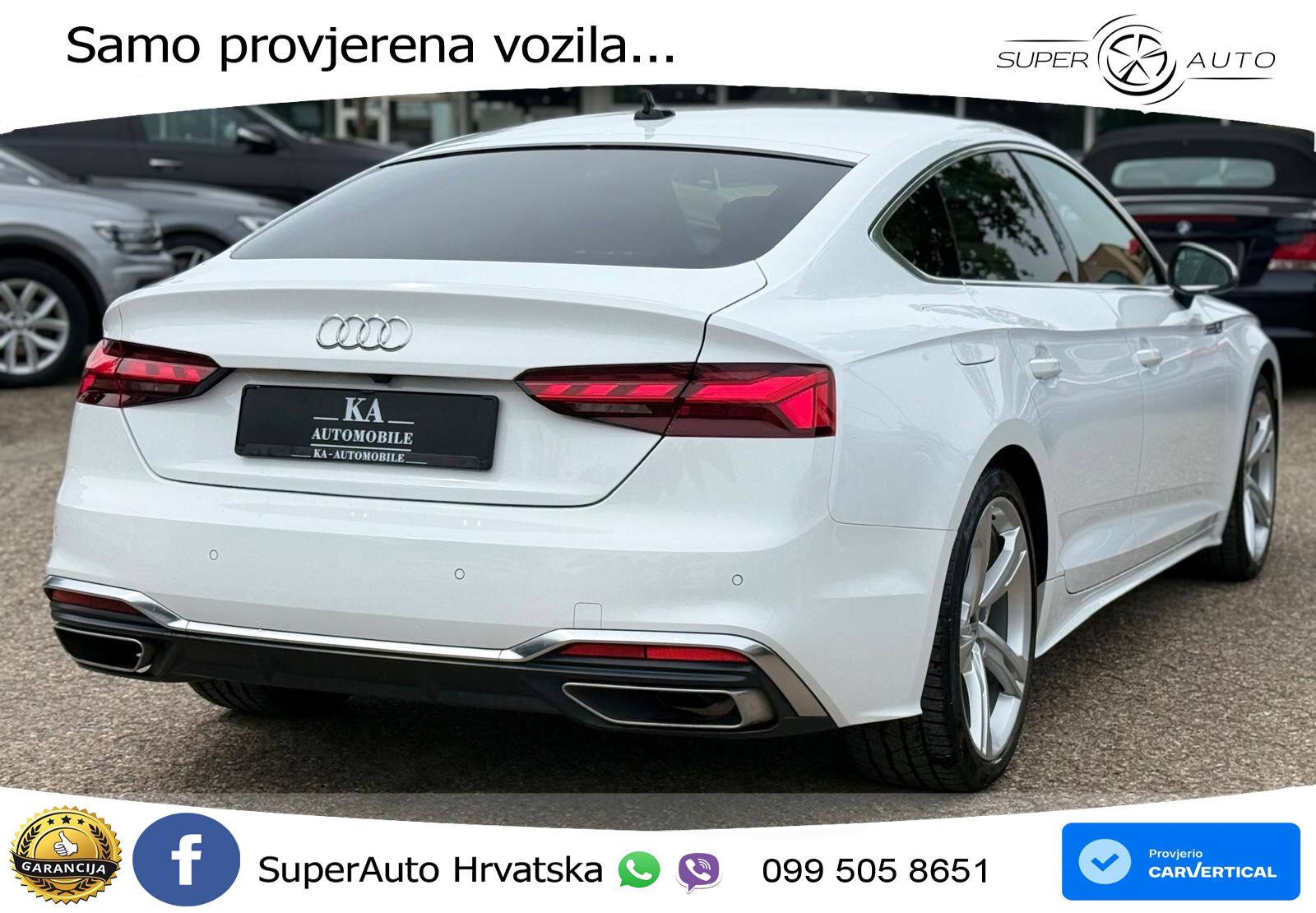 Audi A5 Sportback 35 TFSI (150 KS) S tronic S line LED+GR SJED+ACC