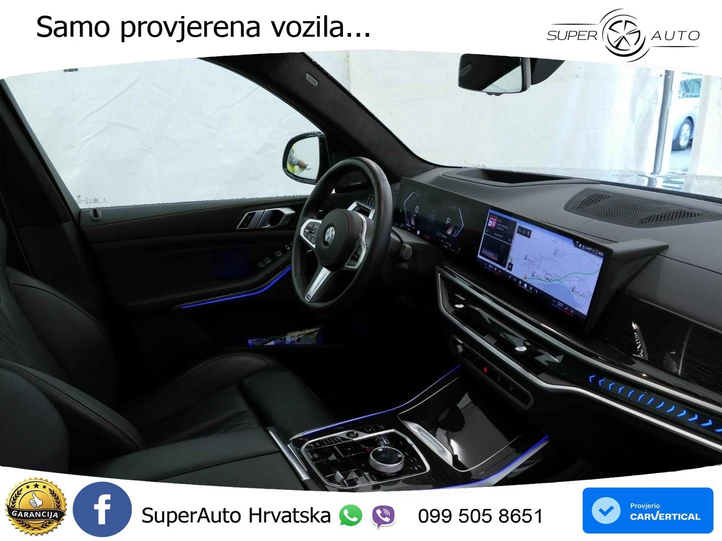 BMW X7 40d (352 KS) xDrive Steptronic M Sport ZRAČNI+ACC+GR SJED+KAM+PANO
