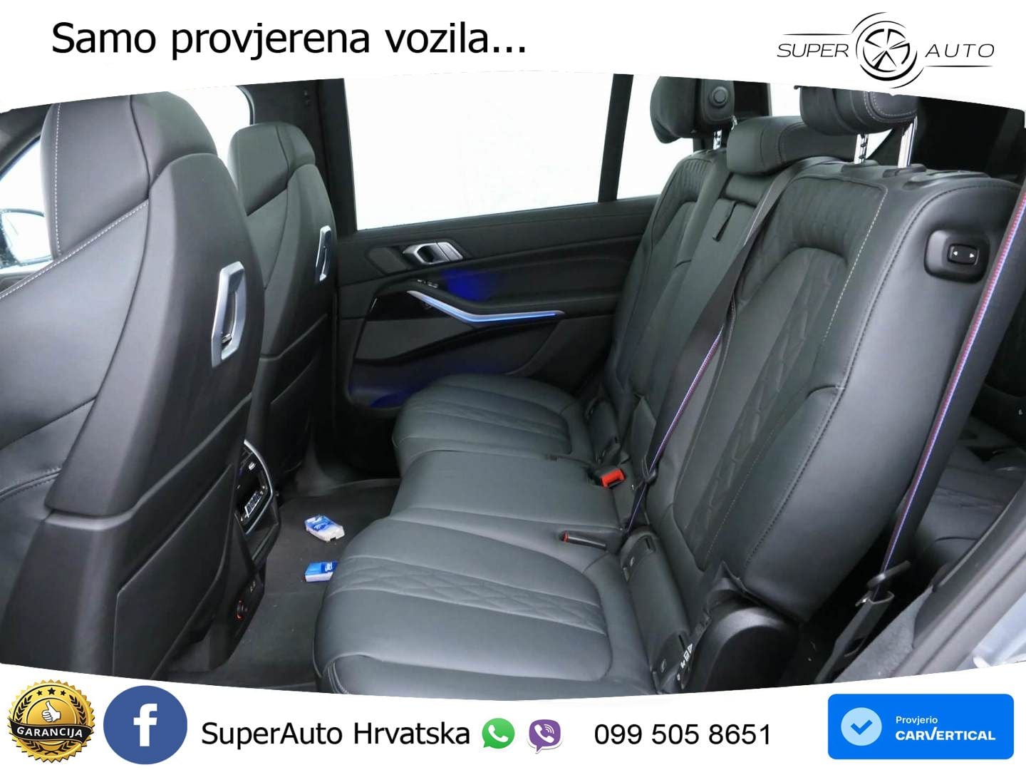 BMW X7 40d (352 KS) xDrive Steptronic M Sport ZRAČNI+ACC+GR SJED+KAM+PANO
