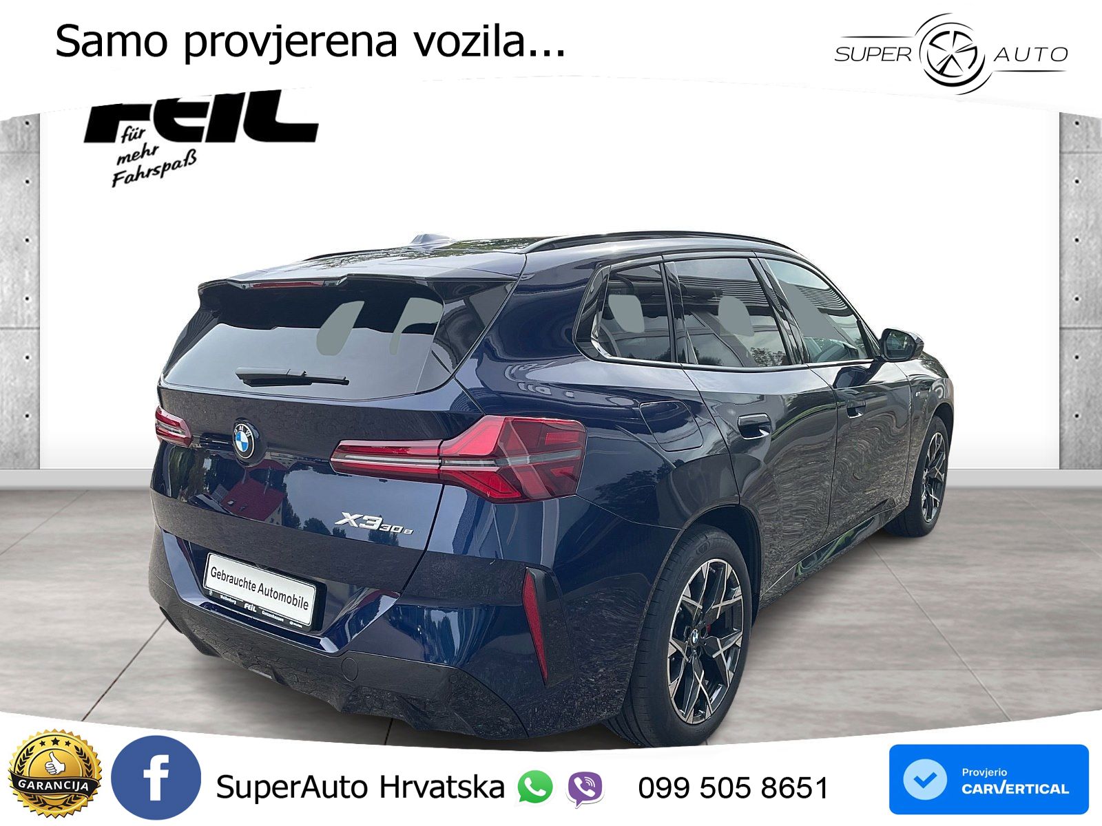 BMW X3 30e xDrive Steptronic M Sport LED+GR SJED+ACC