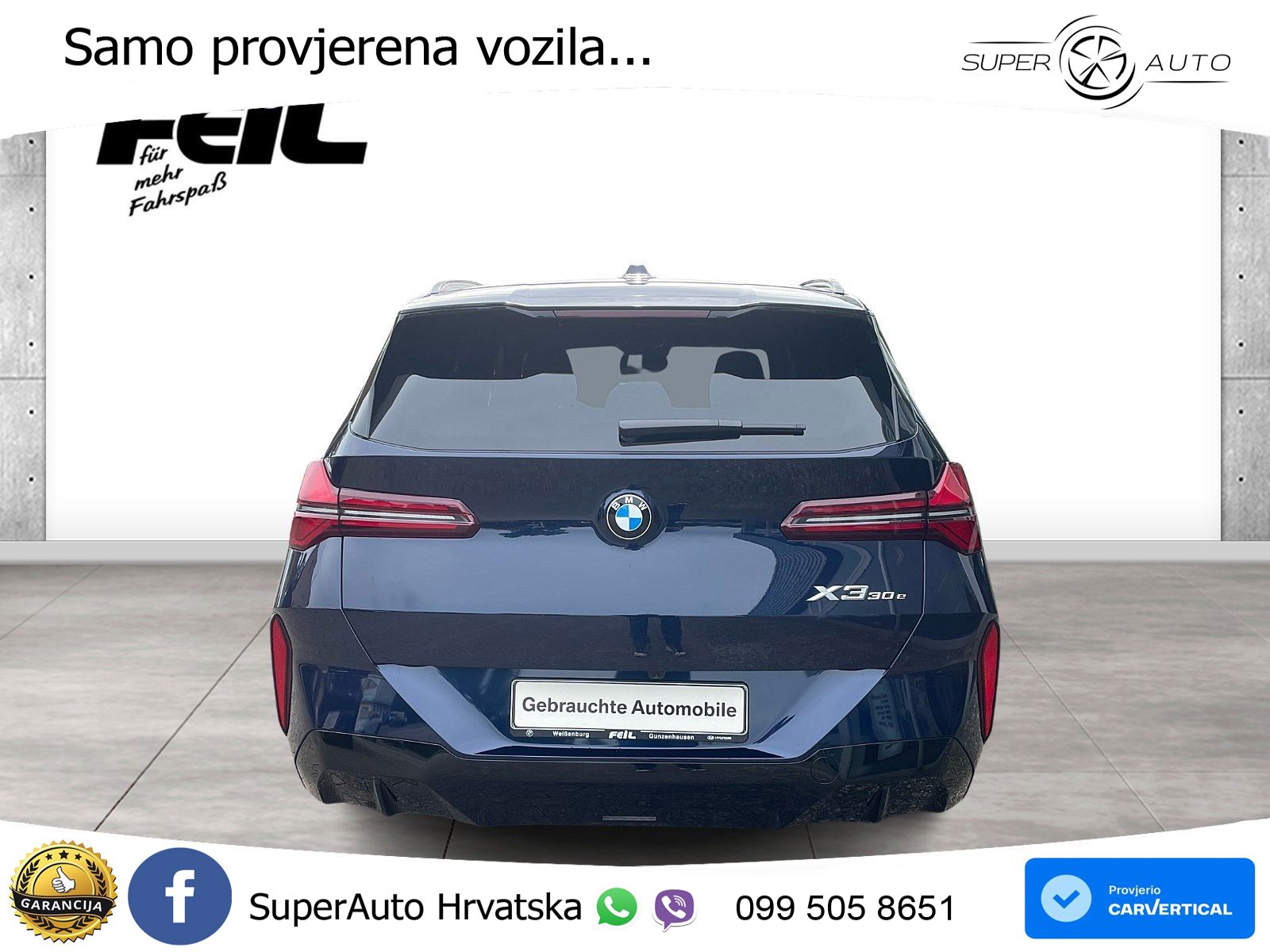 BMW X3 30e xDrive Steptronic M Sport LED+GR SJED+ACC
