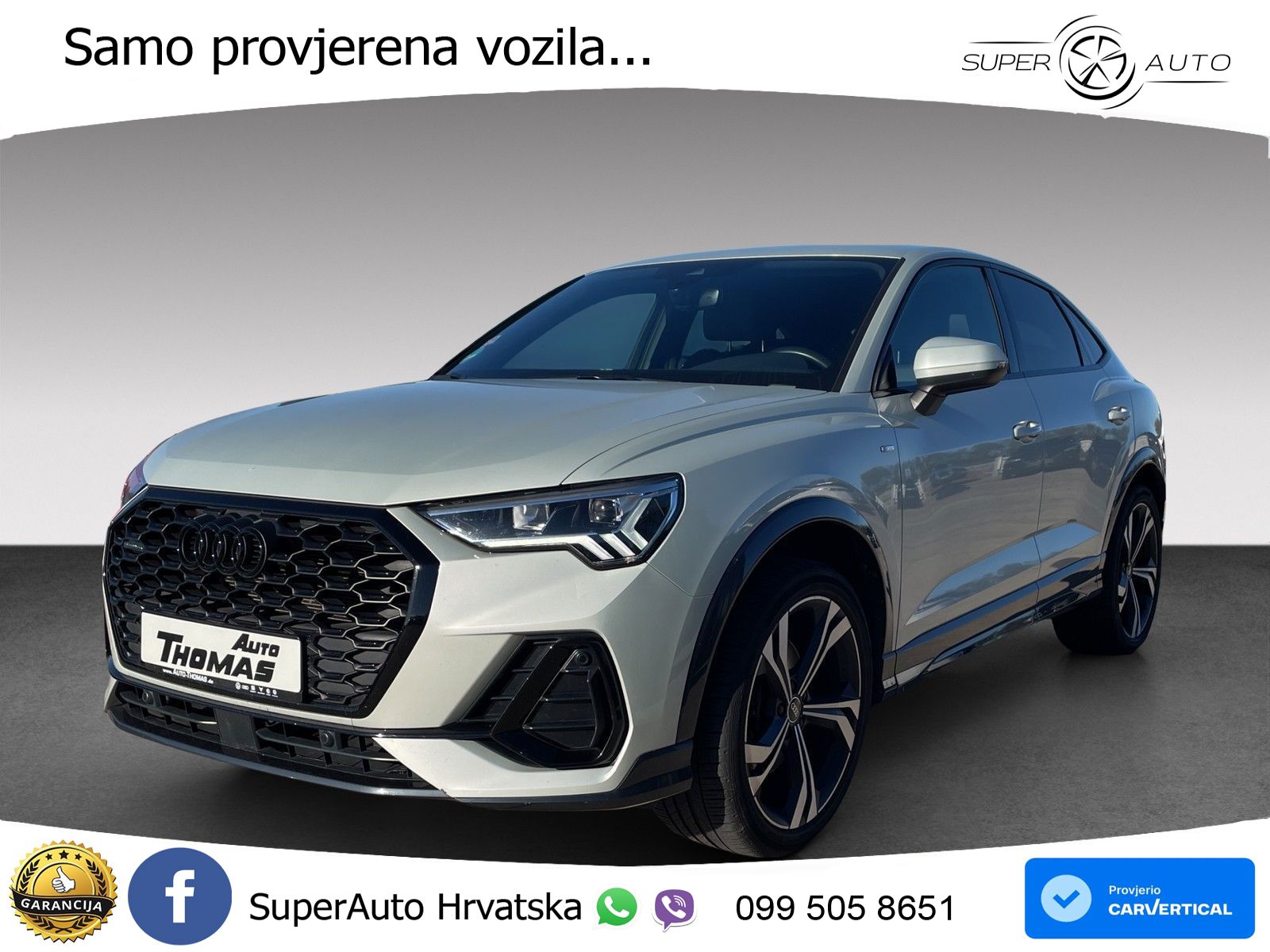 Audi Q3 Sportback 40 TFSI (190 KS) quattro S tronic S line