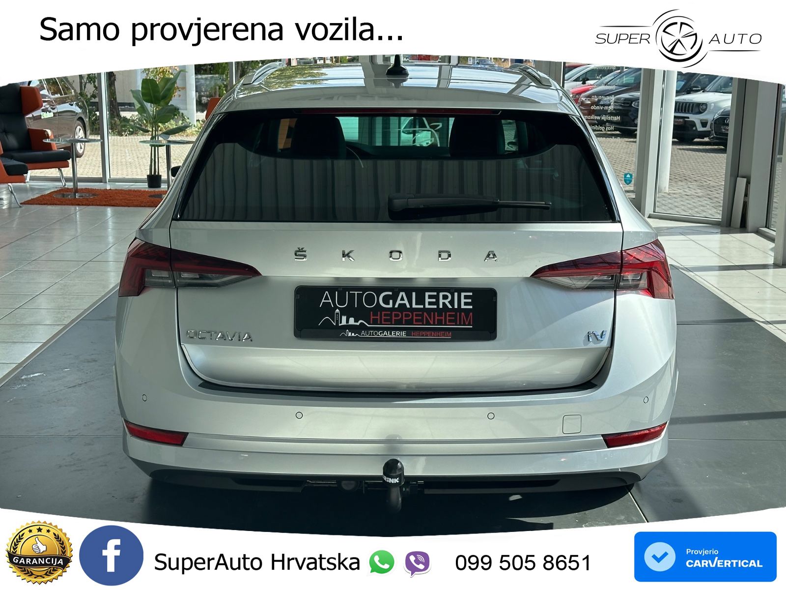 Škoda Octavia Combi iV 1.4 TSI (204 KS) DSG LED+GR SJED+ACC