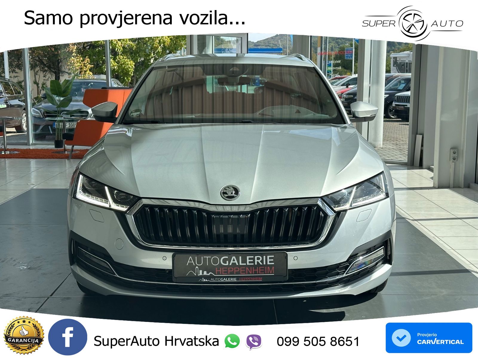 Škoda Octavia Combi iV 1.4 TSI (204 KS) DSG LED+GR SJED+ACC